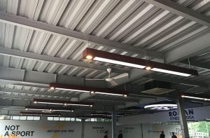 thiết kế thi công phòng gym Roman - phòng yoga - by hcall
